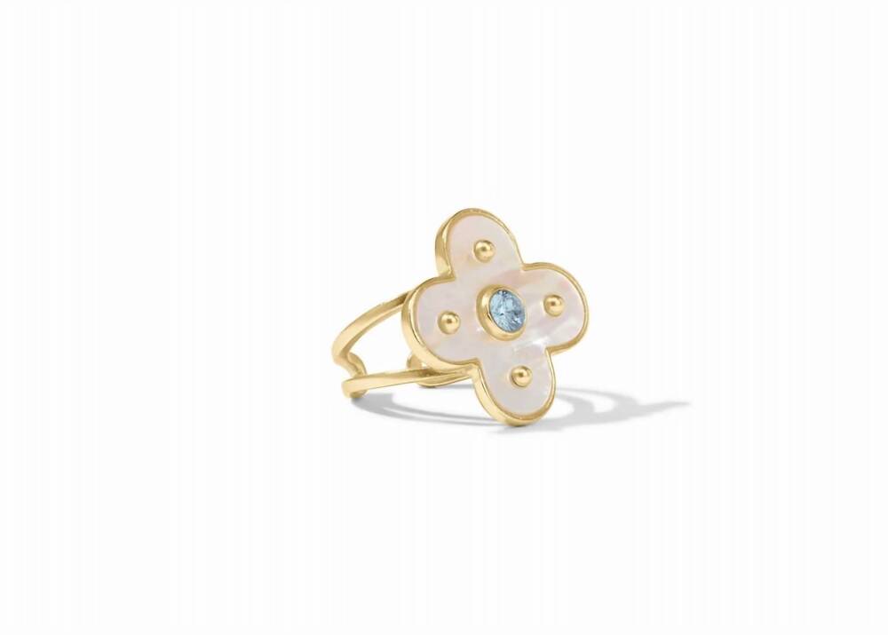 NEW JULIE VOS colette ring in gold